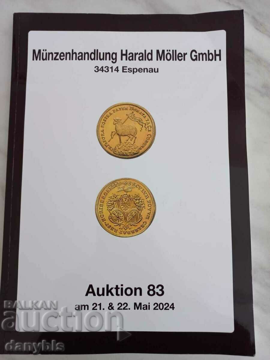 Numismatics - Auction catalog for coins, orders, medals