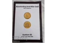 Numismatică - Catalog de licitații pentru monede, comenzi, medalii