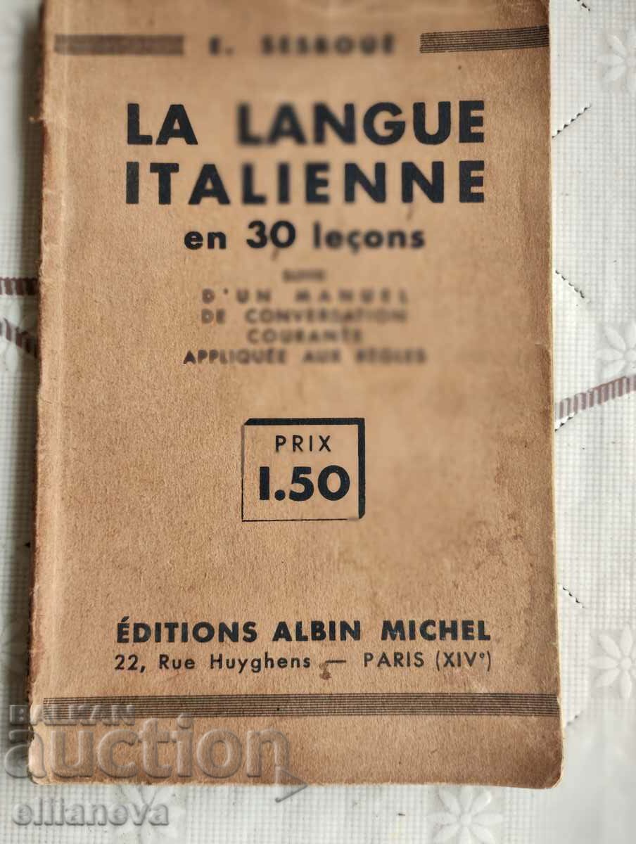French-Italian Dictionary 1936