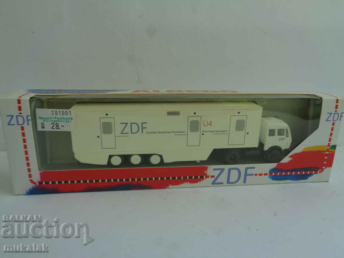 ALBEDO H0 1/87 MERCEDES ZDF TRUCK MODEL CARRUZ DE JUCARIE - 6 ALBEDO H0 1/87 MERCEDES ZDF TRUCK MODEL CARRUZ DE JUCARIE - 6