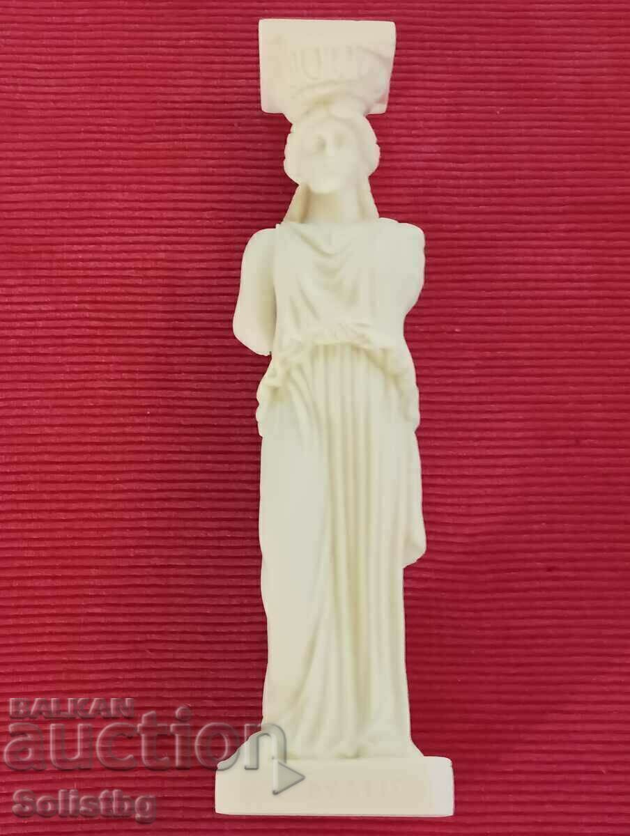 Two ancient Greek alabaster statuettes, Greece. - 5 Two ancient Greek alabaster statuettes, Greece. - 5