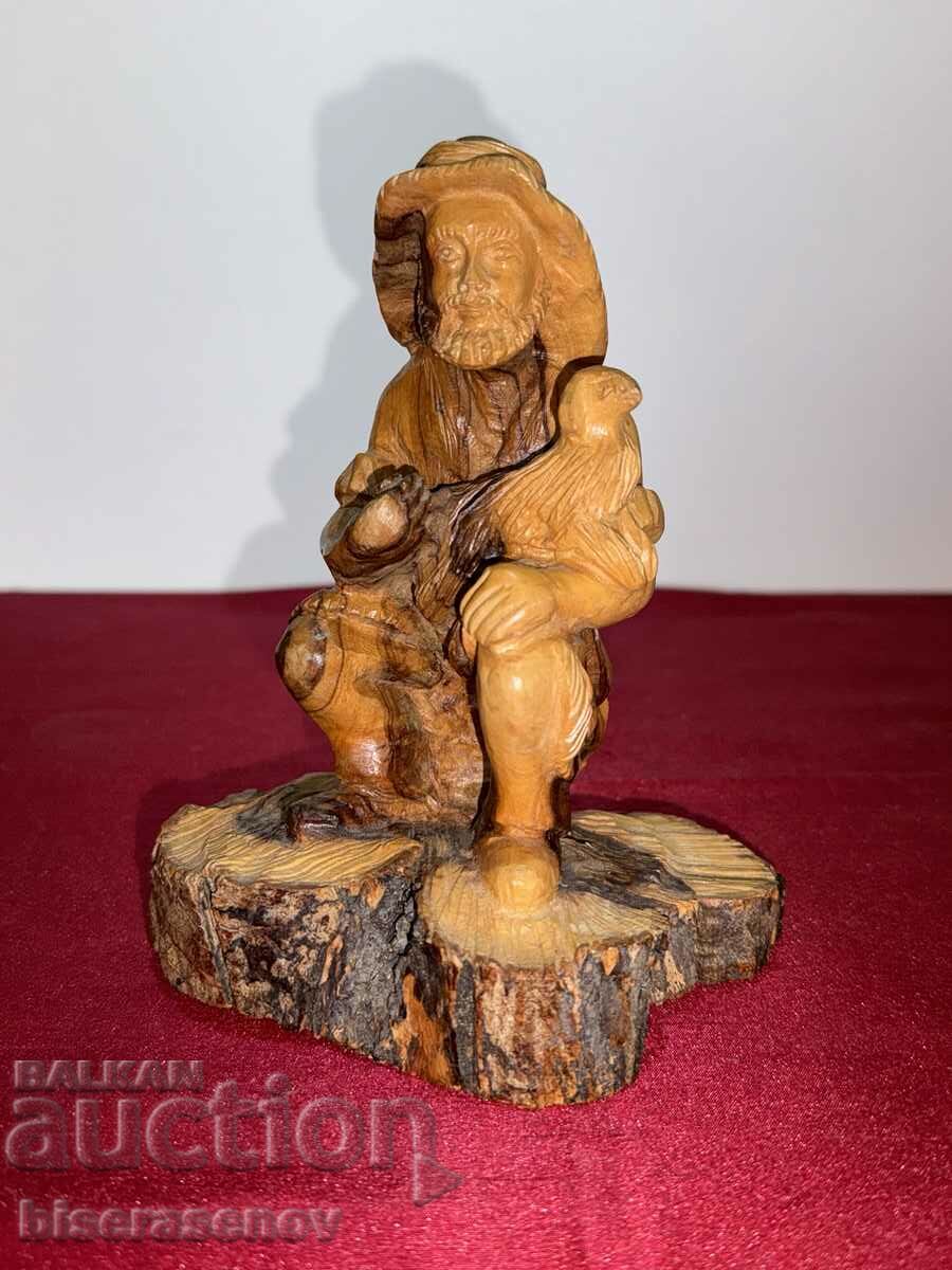 Beautiful wooden figure, HANDMADE