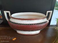 Antique porcelain bowl 40 cm