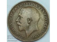 Marea Britanie 1/2 Penny 1919 25mm Bronz