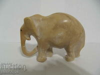 №*7545 стара каменна фигура - слон
