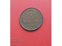 Letonia - 2 centimes 1922