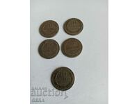 монети 10 стотинки 1888  година