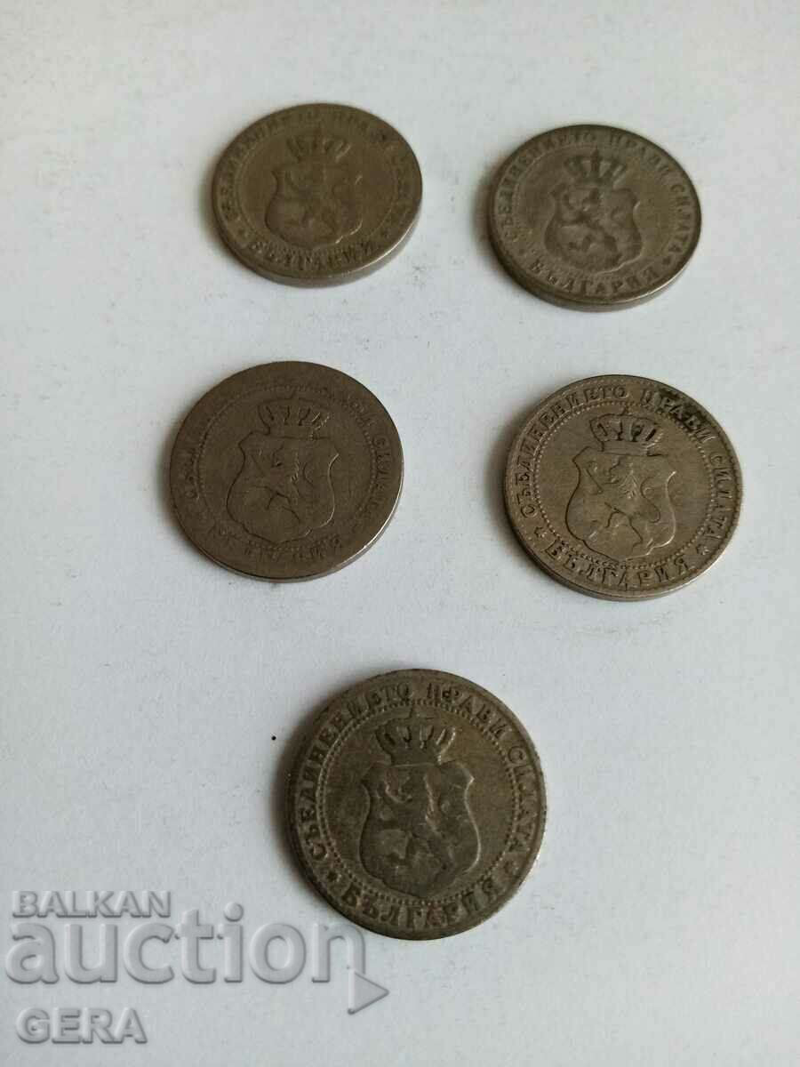coins 10 cents 1888 with price 25.00 BGN | € 12.78