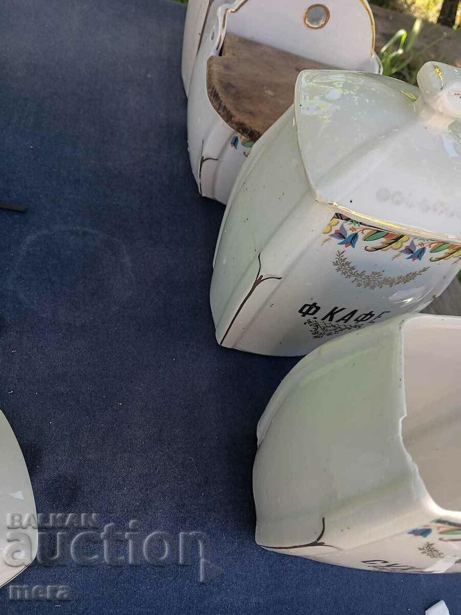Πορσελάνινα βάζα μπαχαρικών από τις αρχές του περασμένου αιώνα - 7 Πορσελάνινα βάζα μπαχαρικών από τις αρχές του περασμένου αιώνα - 7