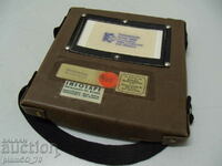 No.*7548 old tape recorder / cinema tape box