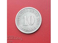 Γερμανία-10 Pfennig 1898 A-Berlin