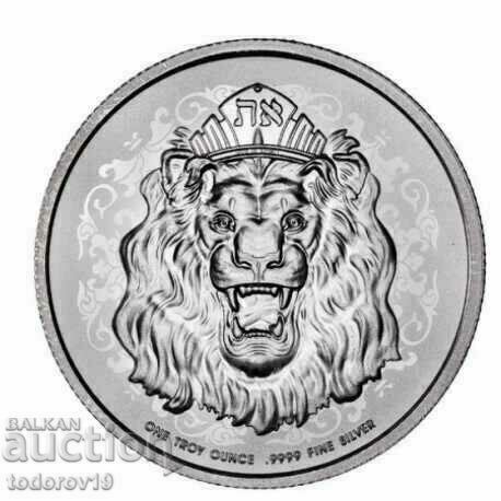 1 oz Argint Roaring Lion Ost. Niue - 2023