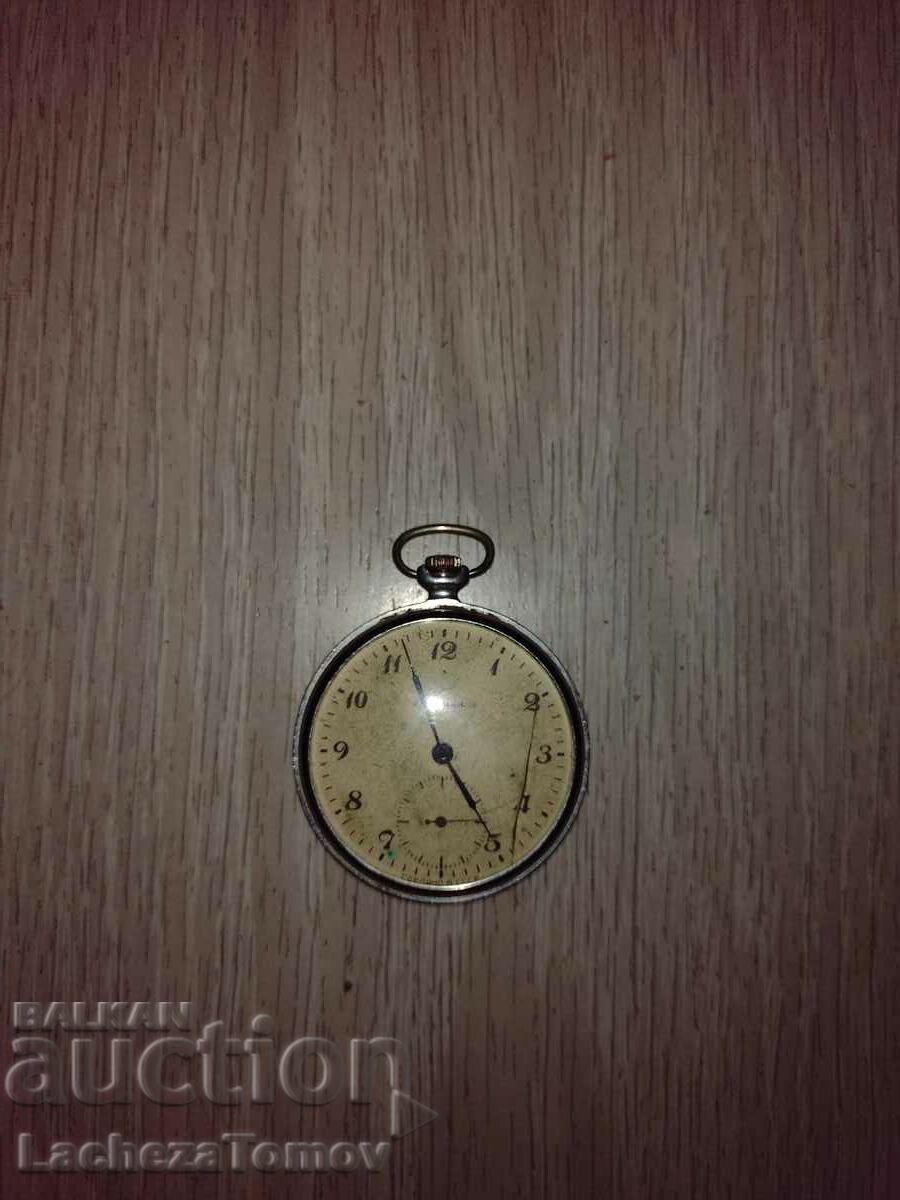 Джобен часовник Молния СССР работи перфектно състояние