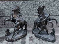 metal figures "Marly Horses"