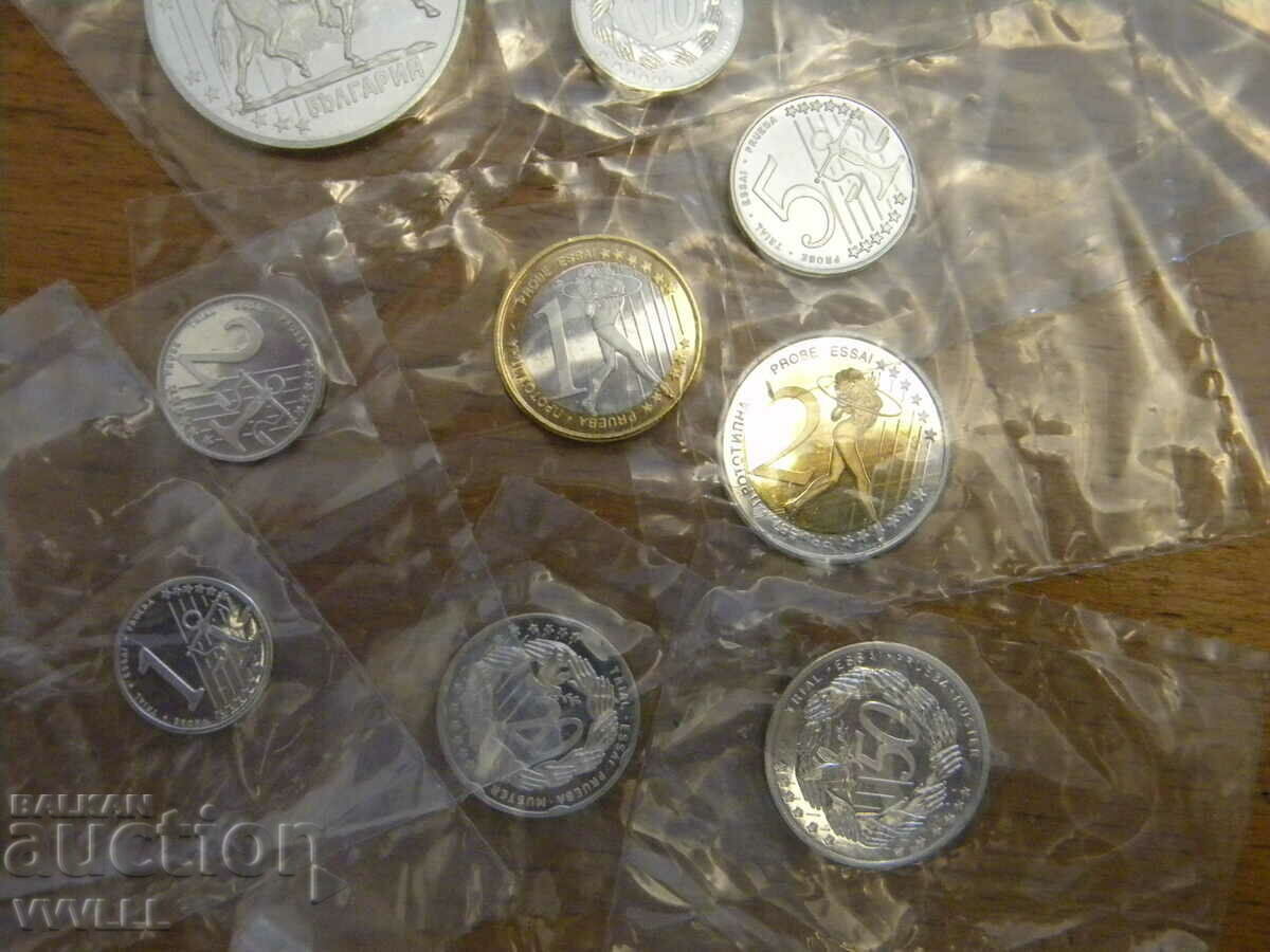 VIP silver SET euro trial coins Bulgaria. 2004. Circulation 50. with price 3500.00 BGN | € 1789.52 VIP silver SET euro trial coins Bulgaria. 2004. Circulation 50. with price 3500.00 BGN | € 1789.52