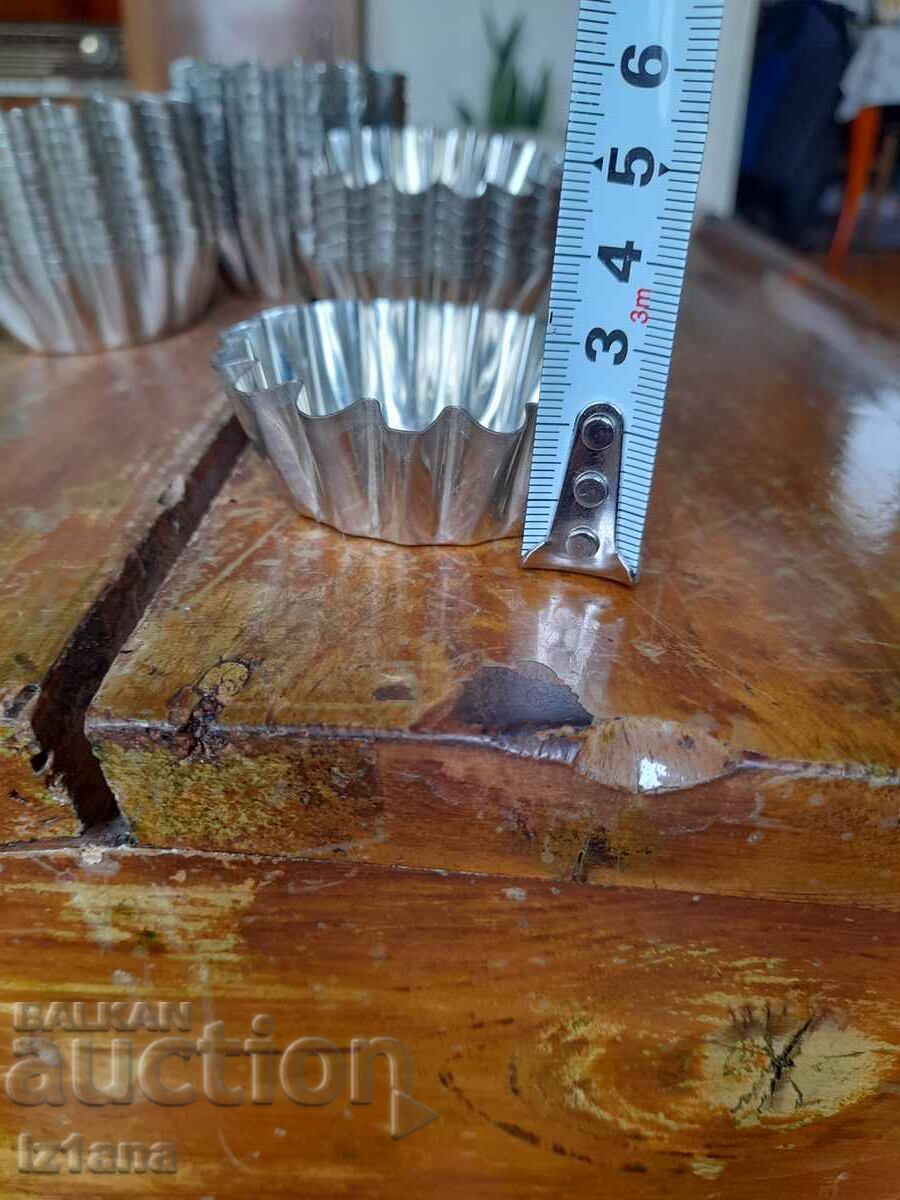 Old forms for sweets, savarini, muffins - 5 Old forms for sweets, savarini, muffins - 5