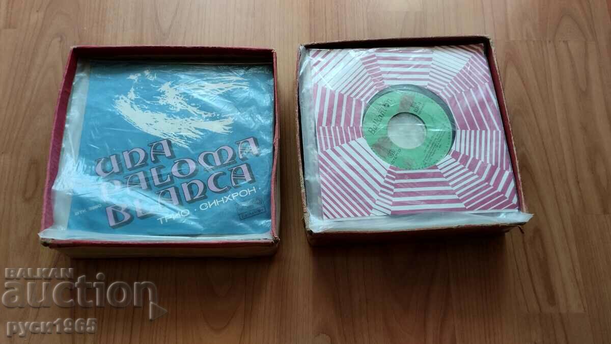 Discuri de gramofon - mici - 41 de bucăți