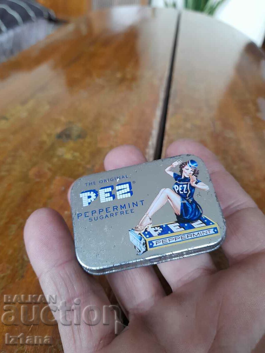 An old box of PEZ candy with price 27.00 BGN | € 13.80