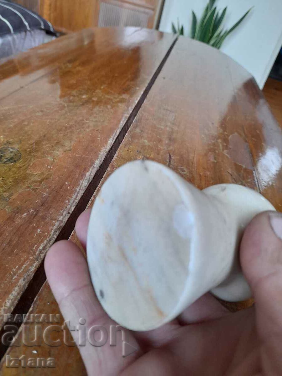 Old marble lighter holder - 5