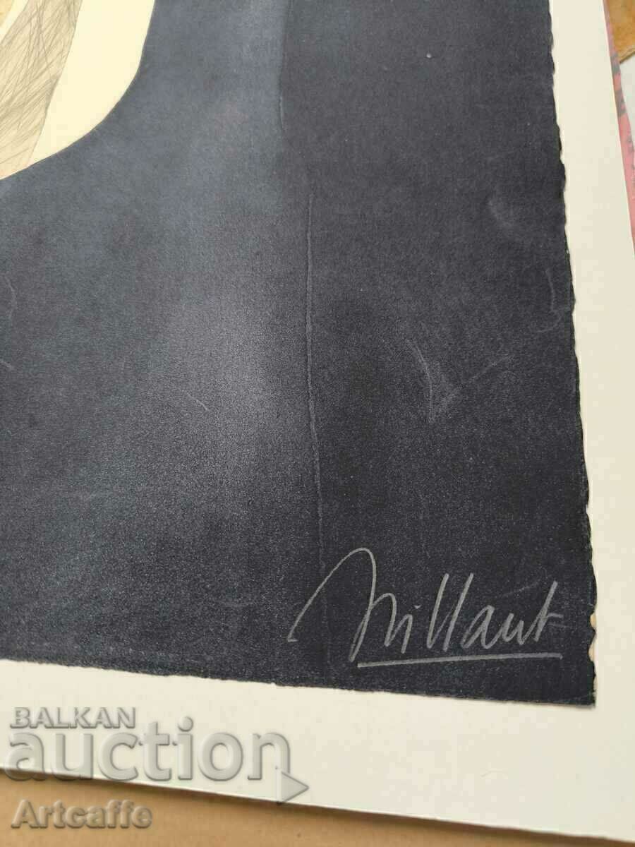 Auction  Etching GILOU BRILLANT