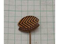 CUBATABACO CUBA TOBACCO ADVERTISING BADGE