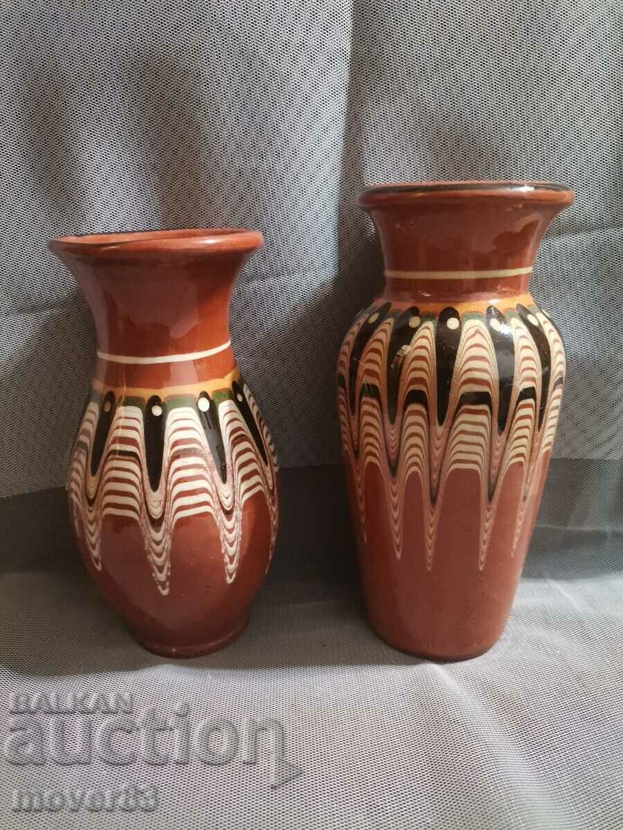 Ceramic vases. Kit