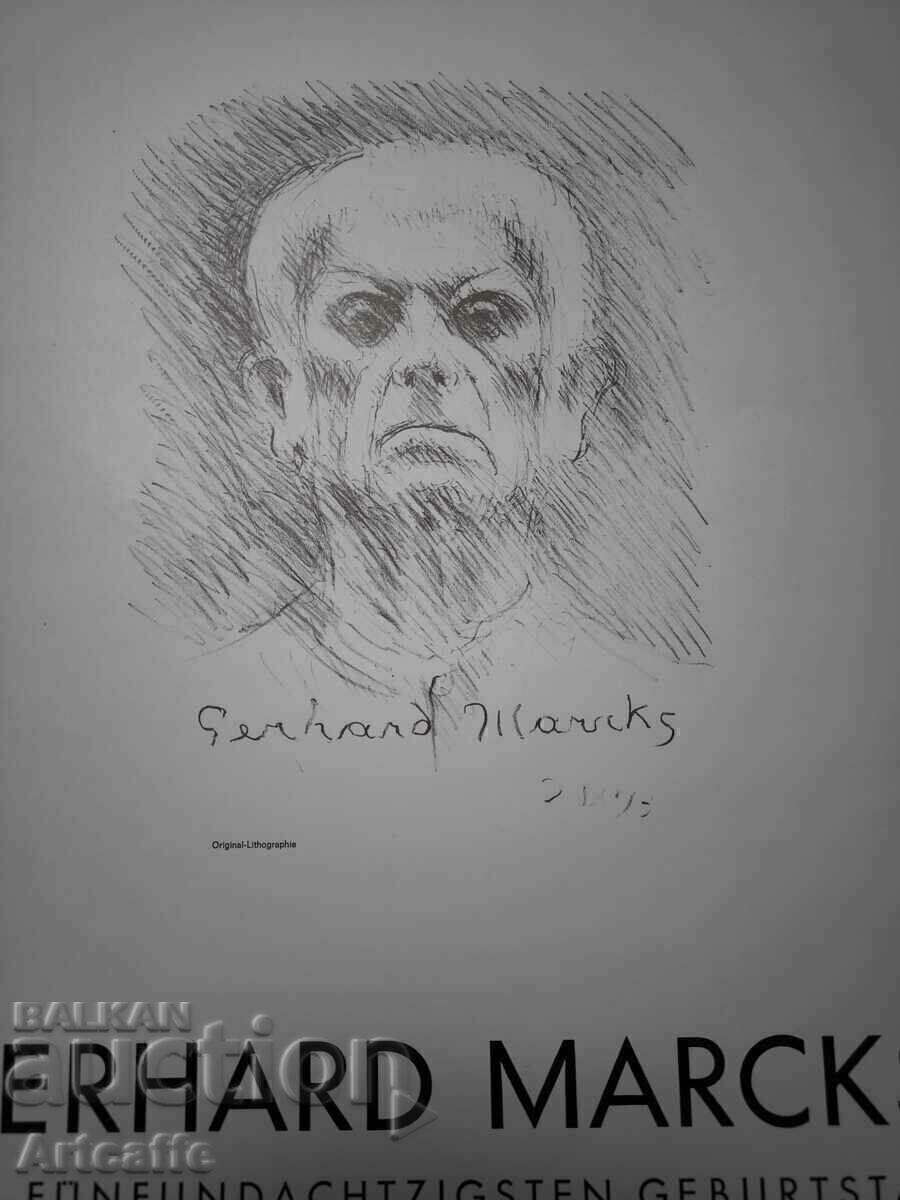 Licitație Afiș Gerhard Marx Licitație Afiș Gerhard Marx
