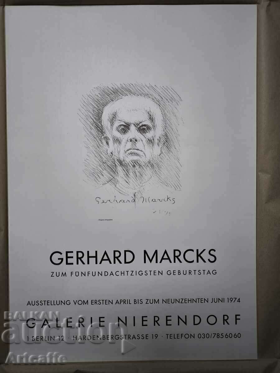 Afiș Gerhard Marx - 6 Afiș Gerhard Marx - 6