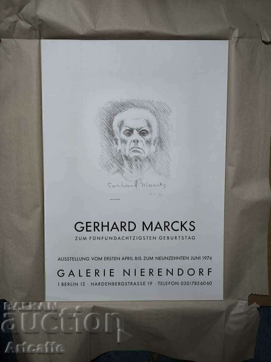 Afiș Gerhard Marx Afiș Gerhard Marx