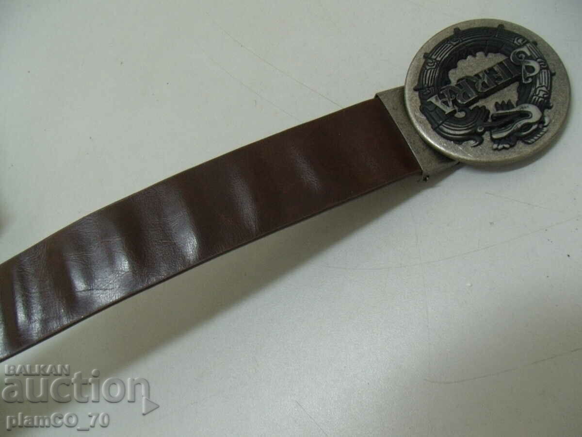 Licitație Nr.*7553 centura veche SIERA - lungime 120 cm, latime 3,5 cm