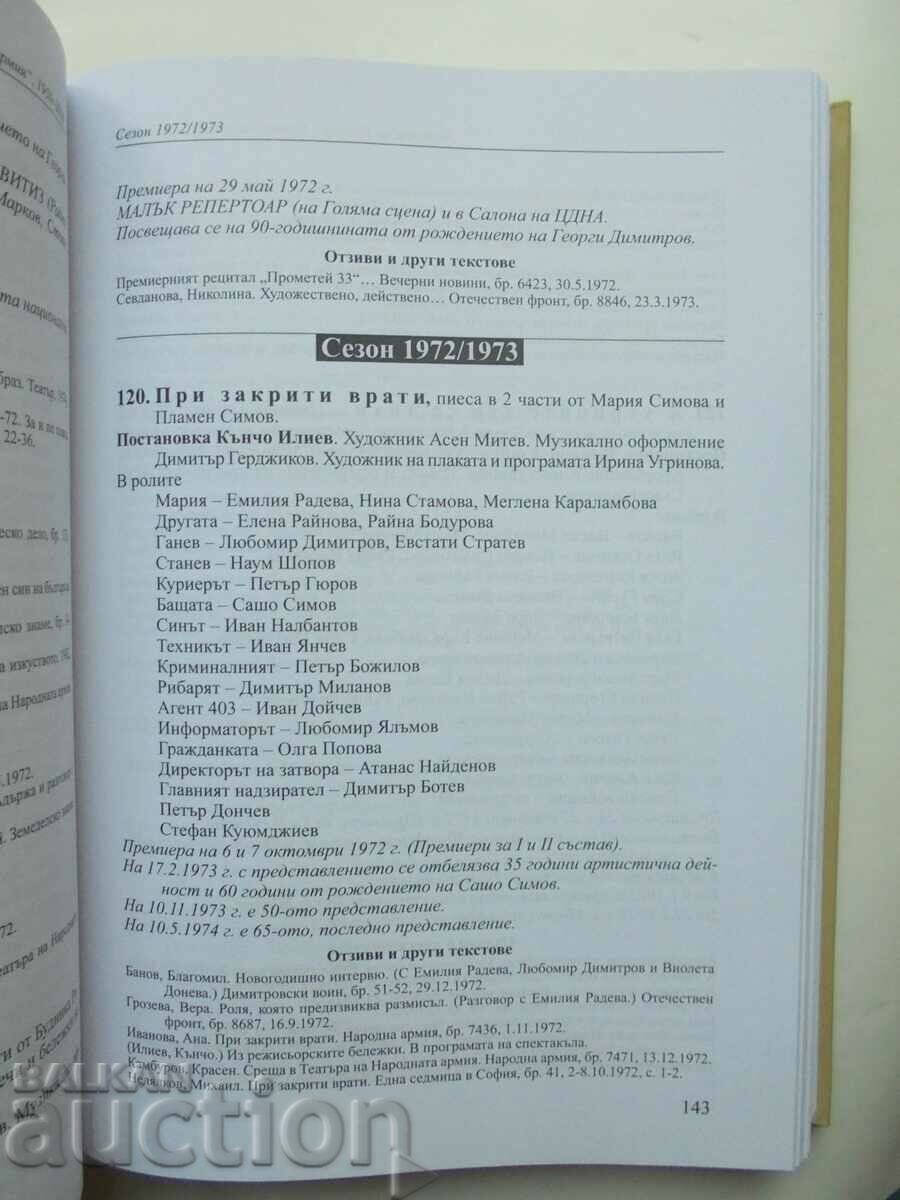 Delivery of Bulgarian Army Theater - Nikola Vandov 2020 Delivery of Bulgarian Army Theater - Nikola Vandov 2020