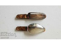 Travel fork and spoon set