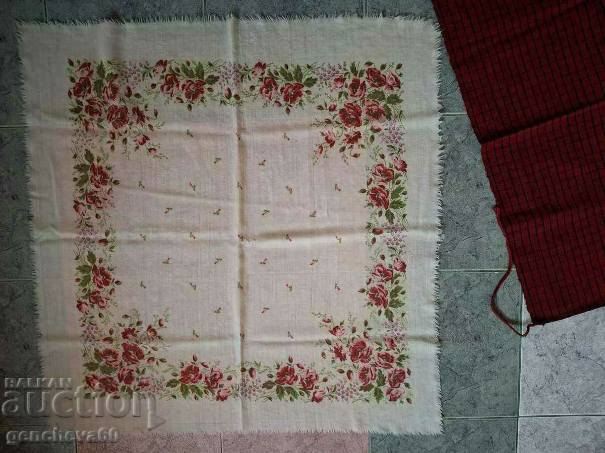 Authentic wool scarf and apron with price 80.00 BGN | € 40.90