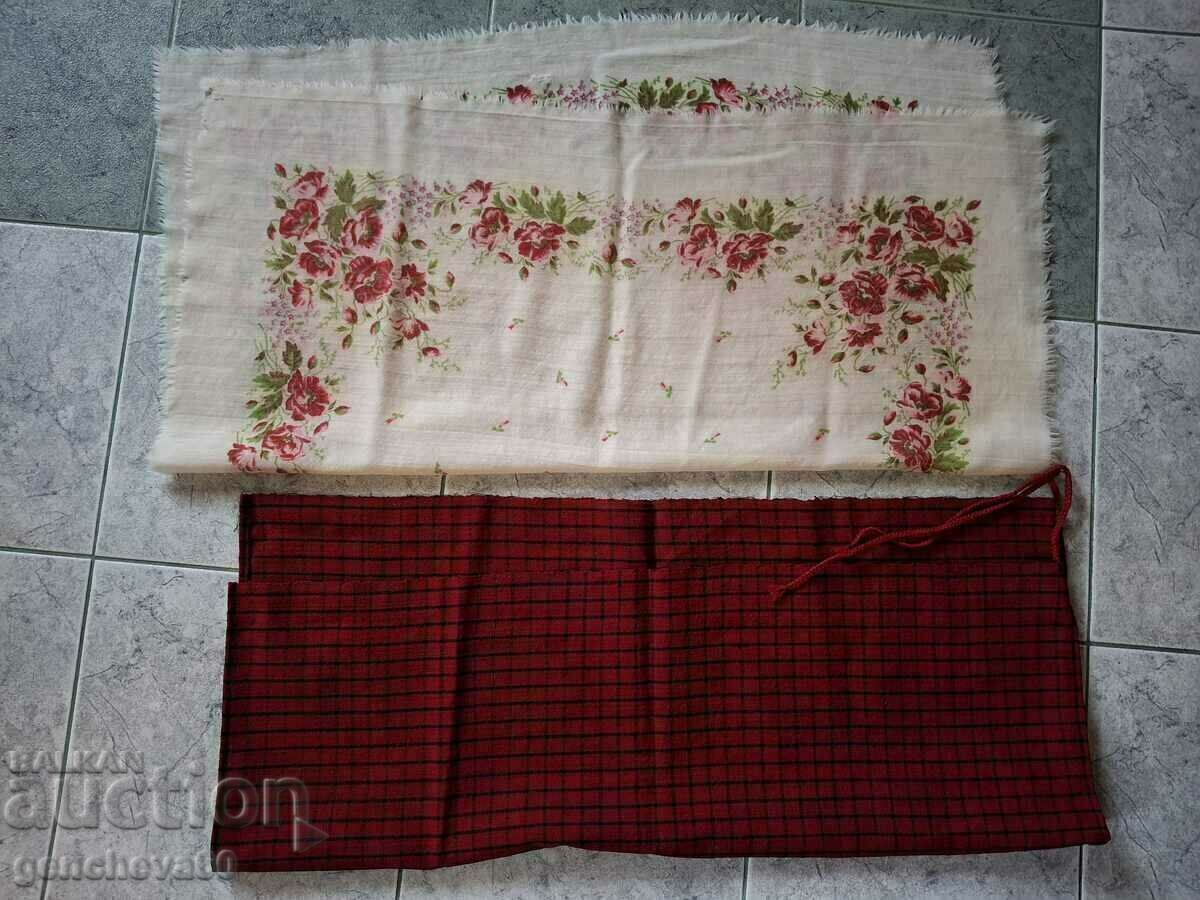 Delivery of Authentic wool scarf and apron