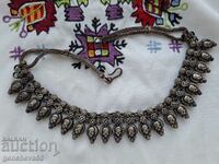 Ethnic costume necklace