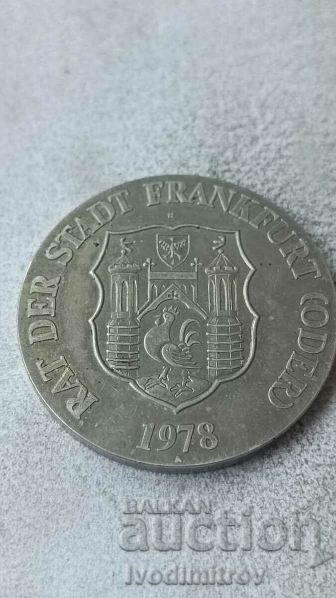 Plaque 725 Jahre Frankfurt (Oder) 1253 - 1978 with price 4.45 BGN | € 2.28 Plaque 725 Jahre Frankfurt (Oder) 1253 - 1978 with price 4.45 BGN | € 2.28