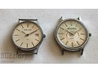 Разпродажба - два руски кварцови часовника Польот, работещи.