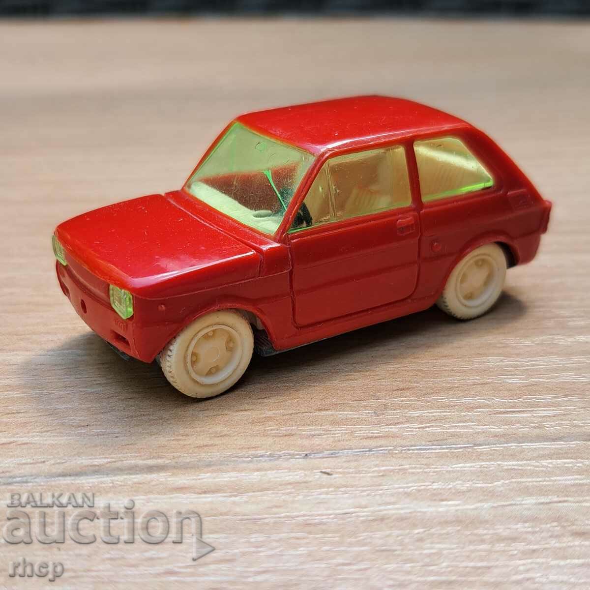 Poloneză Fiat Estetyka mașină veche de jucărie Estetyka