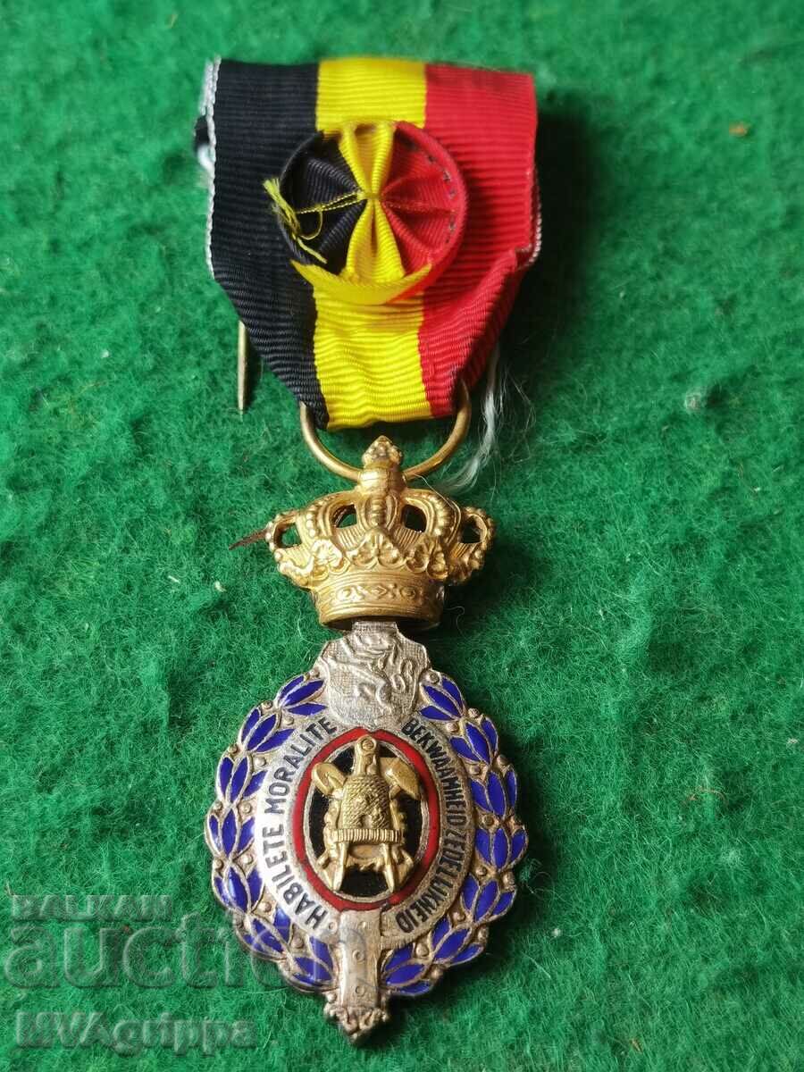Орден медал На труда и земеделието 1 степен Белгия