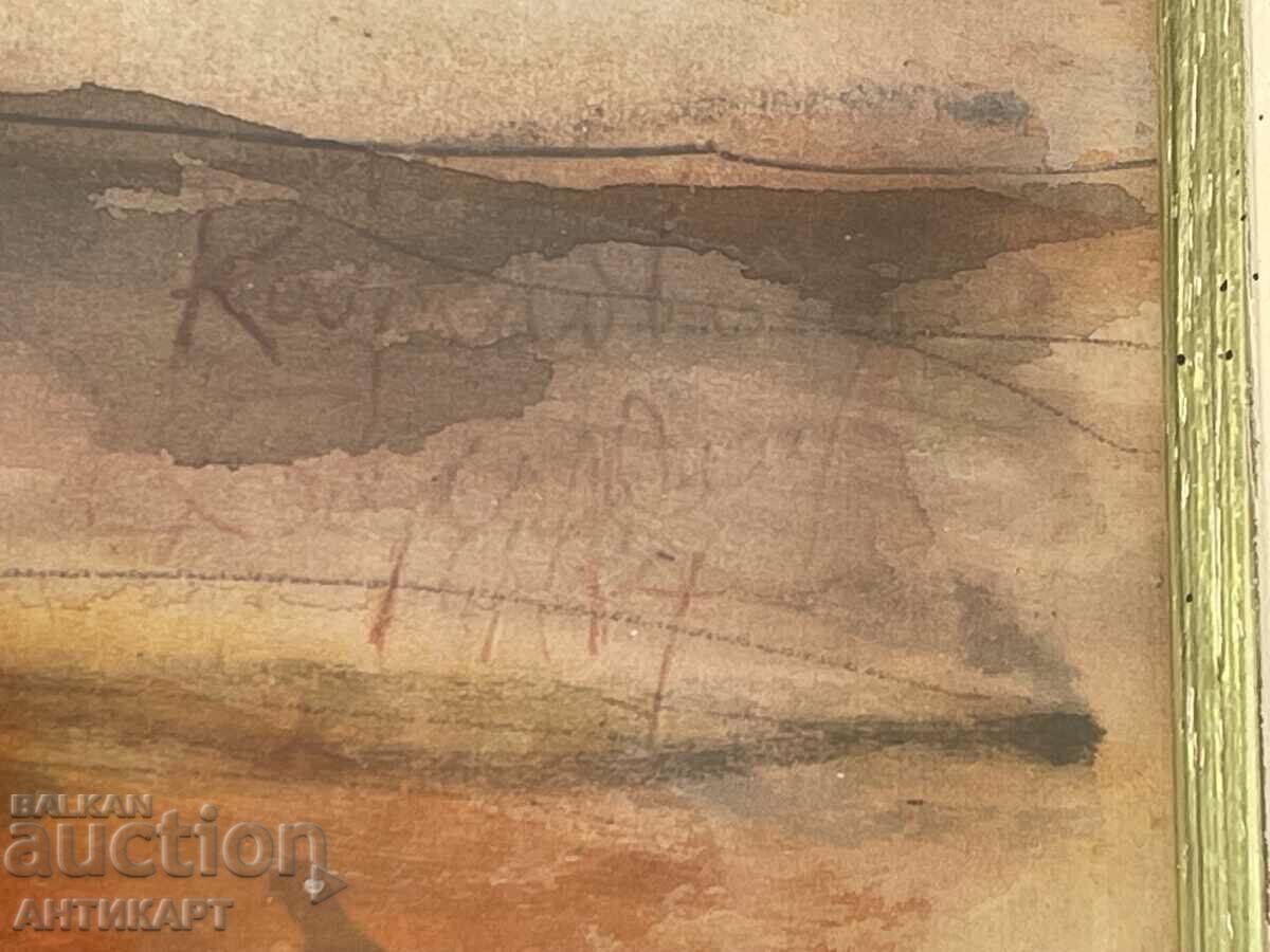 G. Bakardzhiev Karlovo γκουάς υπογραφή 59/42cm 1964. με τιμή 699.00 BGN | € 357.39 G. Bakardzhiev Karlovo γκουάς υπογραφή 59/42cm 1964. με τιμή 699.00 BGN | € 357.39