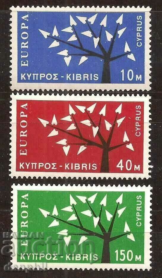 Cyprus 1962 Europe CEPT (**) clean, unstamped