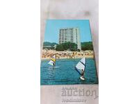 Пощенска картичка Слънчев бряг Хотел Европа 1986