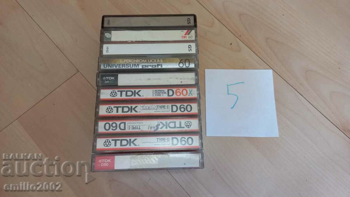 Audio cassettes 10pcs 05