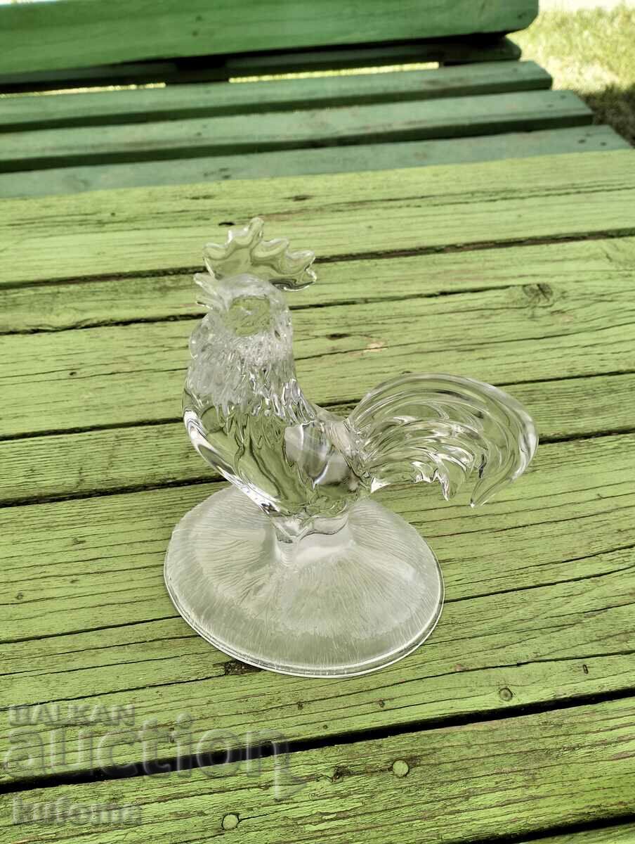Crystal Rooster Figure with price 49.99 BGN | € 25.56