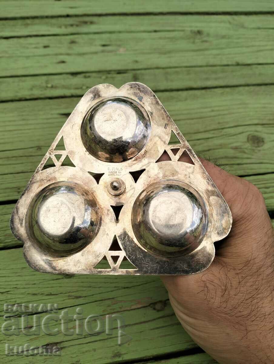 Antique English Condiment Dish - 5 Antique English Condiment Dish - 5