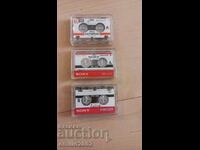 Cassettes for dictaphone or answering machine mini