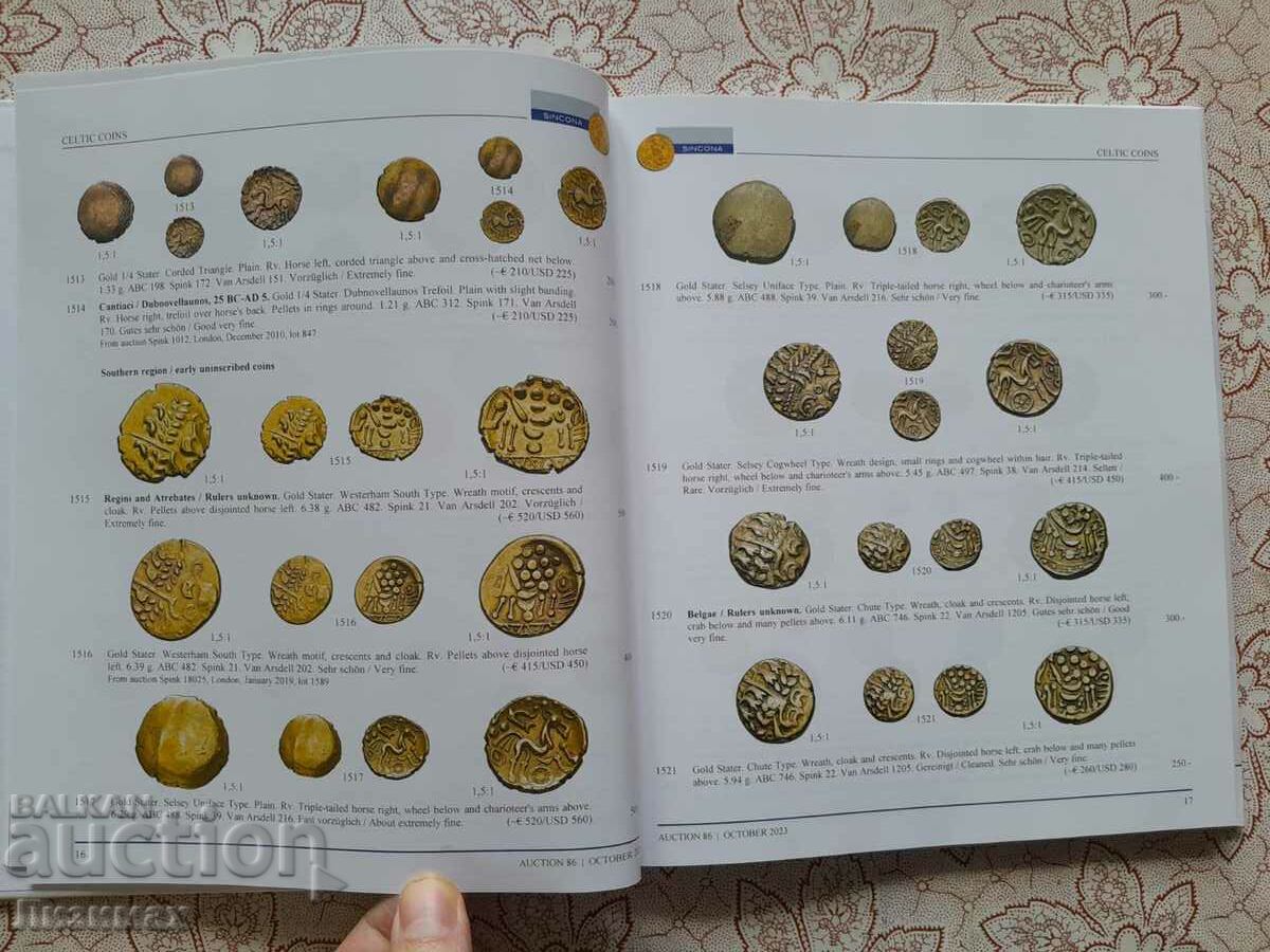 Livrarea SINCONA Licitatie 87: British Collection Part 5 / 24.10.2023 Livrarea SINCONA Licitatie 87: British Collection Part 5 / 24.10.2023