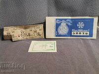 Soc. Old tickets.
