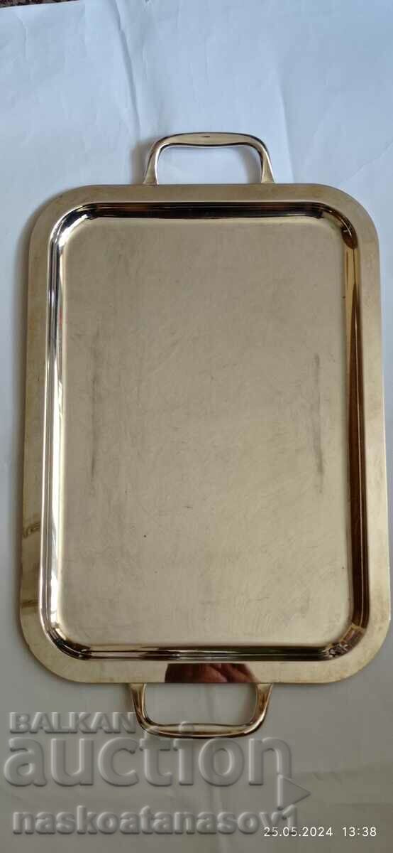 Silver-plated tray, board