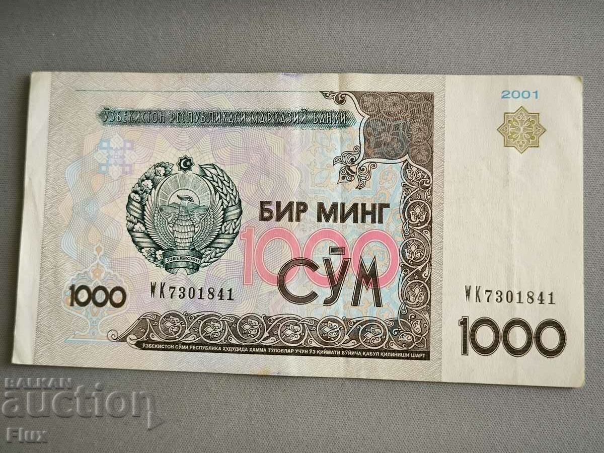 Bancnotă - Uzbekistan - 1000 sumă | 2001